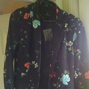 Print Suit Jacket